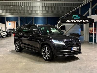 Svart Begagnad 2019 Skoda Kodiaq Business Line SUV | 309 900 kr (Marknadspris)