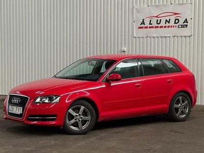 Begagnad Audi A3 125 HK (91 kW) 2013 Röd