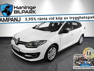 Begagnad Renault Mégane GrandTour LIMITED 116 HK (85 kW) 2015 Vit Kombi