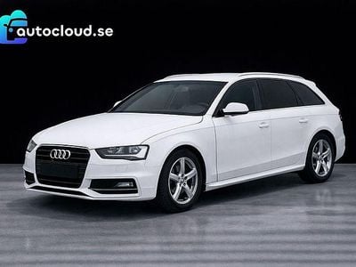 Begagnad Audi A4 S-Line 190 HK (139 kW) 2014 Vit Kombi