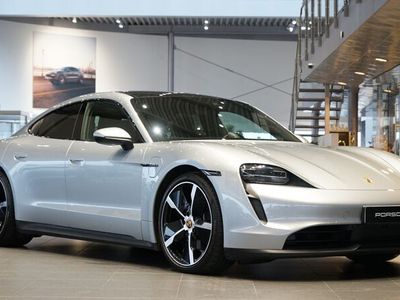 begagnad Porsche Taycan 4S 2021 Silver