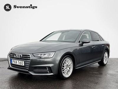 Grå (daytonagrå pärleffekt) Begagnad 2017 Audi A4 S-Line Sedan | 248 900 kr (Marknadspris)
