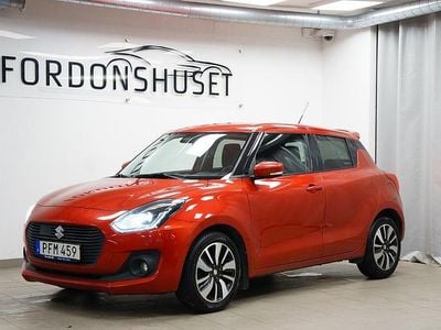 Röd Begagnad 2017 Suzuki Swift Halvkombi | 89 000 kr (Marknadspris)