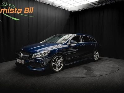 Blå Begagnad 2018 Mercedes CLA220 AMG Sedan | 179 700 kr