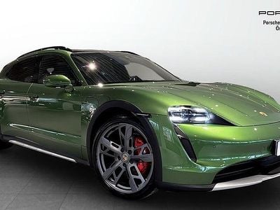 Begagnad Porsche Taycan Cross Turismo 319 kW (435 HK) 2021 Grön Kombi