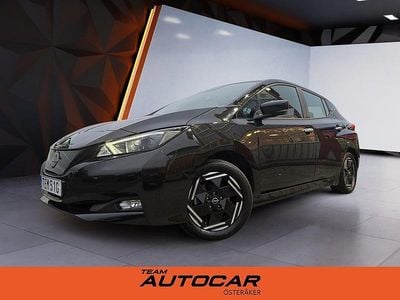 Svart Begagnad 2022 Nissan Leaf Acenta Halvkombi | 174 900 kr (Marknadspris)