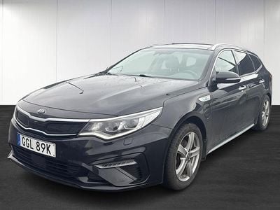 Begagnad Kia Optima Hybrid Sport 2020 Svart Sedan