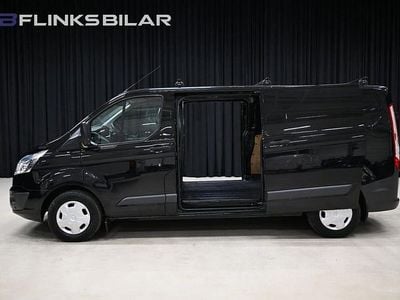 Begagnad Ford Transit Custom 125 HK (91 kW) 2016 Svart metallic