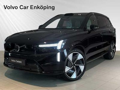 Svart Begagnad 2025 Volvo EX90 Performance SUV | 969 900 kr (Marknadspris)