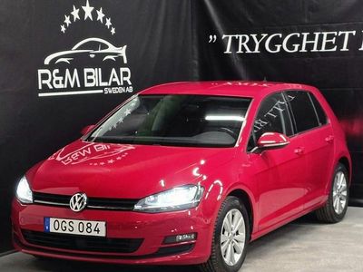 Begagnad VW Golf VII 110 HK (80 kW) 2016 Röd Halvkombi