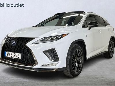 begagnad Lexus RX450h AWD 3.5 V6 F-Sport 313hk Pano Navi Drag 360°k