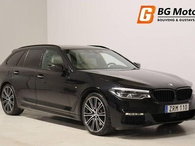 Svart Begagnad 2018 BMW 540 M Sport Kombi | 344 900 kr (Marknadspris)