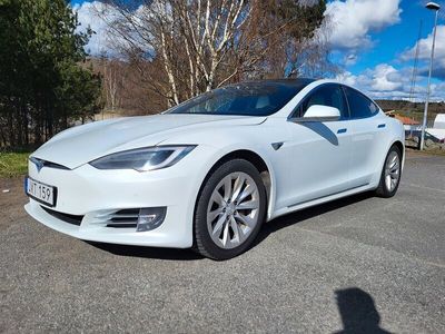 begagnad Tesla Model S 100D 423Hk Nybes MOMS/VAT 1Äg.Sv-Såld Inkommande