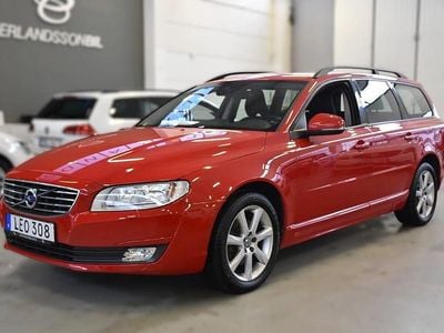 Begagnad Volvo V70 Kinetic 150 HK (110 kW) 2015 Röd Kombi