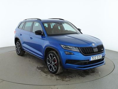 Blå Begagnad 2019 Skoda Kodiaq RS SUV | 357 000 kr (Marknadspris)