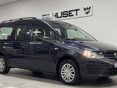 Blå Begagnad 2020 VW Caddy Maxi Life Minibuss | 339 900 kr