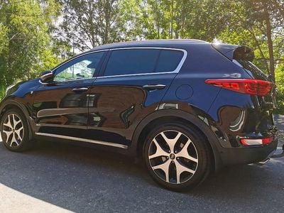 Begagnad Kia Sportage 185 HK (136 kW) 2017 Black metallic SUV