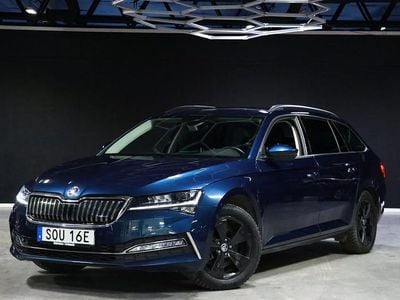 Blå Begagnad 2021 Skoda Superb Business Line | 269 900 kr (Marknadspris)