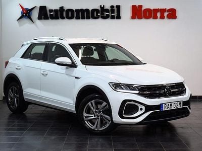 Vit Begagnad 2023 VW T-Roc R-line SUV | 254 900 kr