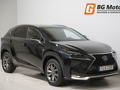 Begagnad Lexus NX300h Sport Line 197 HK (144 kW) 2017 Svart (caviar metallic) SUV