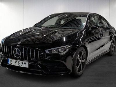Svart Begagnad 2021 Mercedes CLA200 AMG Sportkupé | 354 900 kr (Dyr)