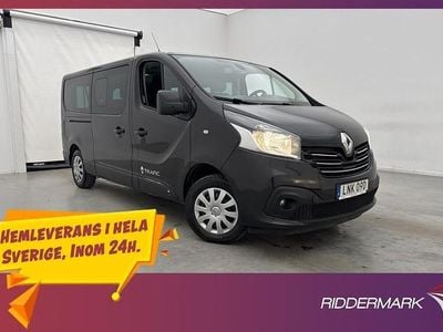 Svart Begagnad 2019 Renault Trafic Minibuss | 229 800 kr (Dyr)