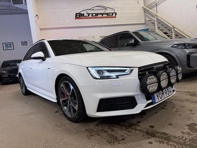 Begagnad Audi A4 S-Line 190 HK (139 kW) 2017 Vit Kombi