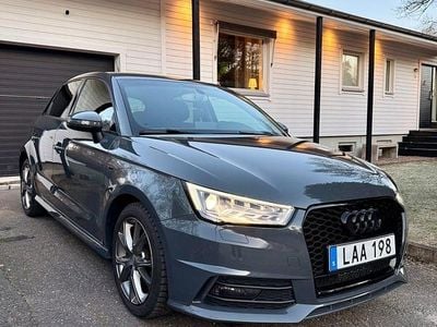 Begagnad Audi A1 Sportback 95 HK (69 kW) 2016 Ovanlig nardo grå lack Halvkombi
