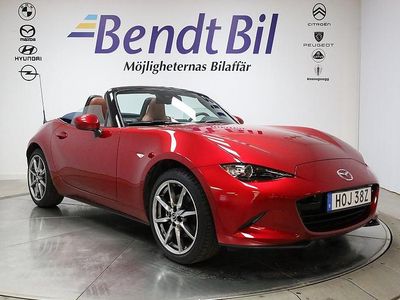 Soul red crystal Begagnad 2022 Mazda MX5 Cab | 299 500 kr (Marknadspris)