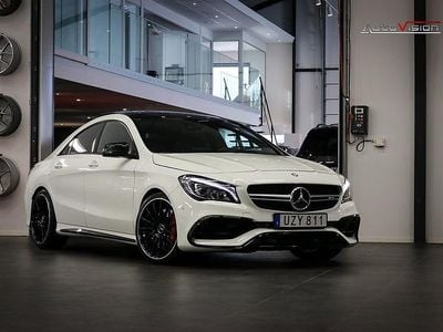 Begagnad Mercedes CLA45 AMG AMG 381 HK (280 kW) 2016 Vit Sportkupé