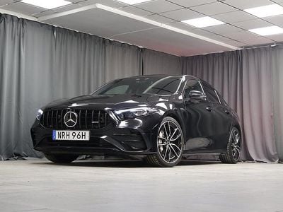 Begagnad Mercedes A35 AMG AMG 306 HK (225 kW) 2023 Svart Sedan
