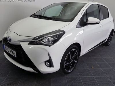 begagnad Toyota Yaris Hybrid e-CVT Backkamera Navi 2018, Halvkombi