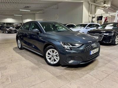 Begagnad Audi A3 150 HK (110 kW) 2022 Manhattan grey metallic Sedan