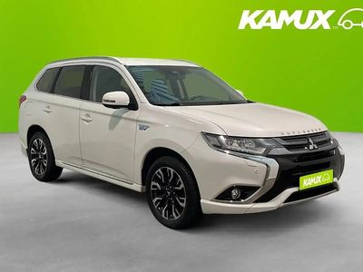 Begagnad Mitsubishi Outlander P-HEV 203 HK (149 kW) 2018 Vit SUV