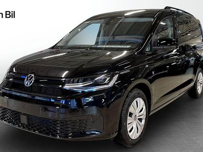 Svart (deep black pärleffekt) Ny 2025 VW Caddy Maxi Minibuss | 443 815 kr (Marknadspris)