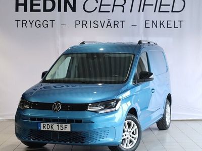 begagnad VW Caddy Cargo 1.5 TSI 114hk B-kamera Värmare Drag L