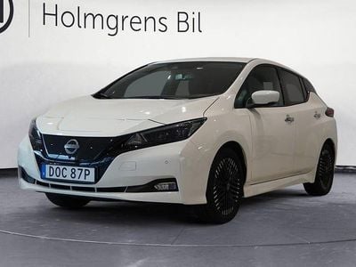 Vit Begagnad 2022 Nissan Leaf N-Connecta Halvkombi | 174 800 kr (Marknadspris)