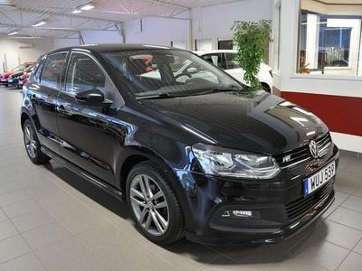 Svart Begagnad 2017 VW Polo Comfortline Halvkombi | 114 500 kr (Dyr)