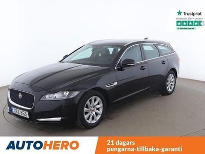 Svart Begagnad 2018 Jaguar XF Sportbrake Kombi | 177 000 kr