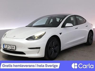 Vit Begagnad 2022 Tesla Model 3 Long Range AWD Sedan | 344 900 kr (Marknadspris)