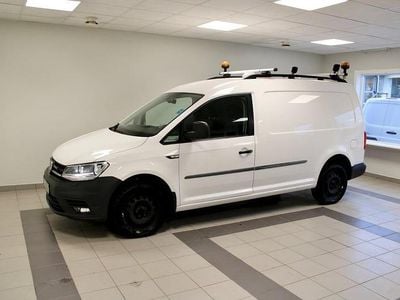 Vit Begagnad 2020 VW Caddy Maxi Minibuss | 249 900 kr (Marknadspris)