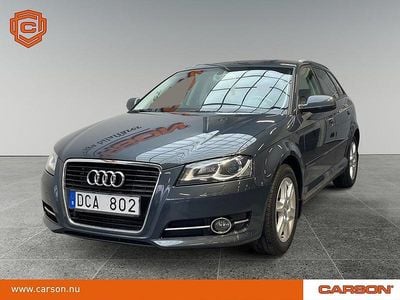Begagnad Audi A3 Sportback Attraction 125 HK (91 kW) 2011 Grå Halvkombi