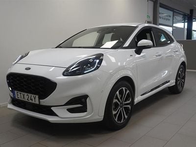 Begagnad Ford Puma ST-Line 126 HK (92 kW) 2023 Vit Sportkupé