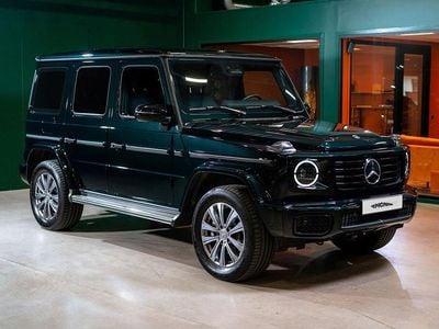 Begagnad Mercedes G450 Night 368 HK (270 kW) 2024 Mörkgrön SUV