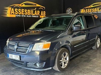 Blå Begagnad 2008 Dodge Grand Caravan Minibuss | 44 900 kr