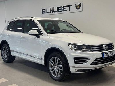 Vit Begagnad 2016 VW Touareg R-line SUV | 239 900 kr (Dyr)