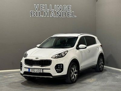 Begagnad Kia Sportage GT-Line 185 HK (136 kW) 2017 Vit SUV