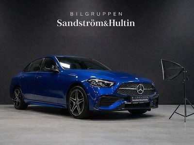 Blå Begagnad 2022 Mercedes C300e AMG Sedan | 419 000 kr (Bra pris)