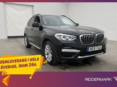 Svart Begagnad 2020 BMW X3 SUV | 319 900 kr