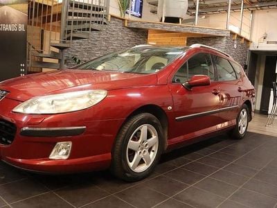 Begagnad Peugeot 407 136 HK (100 kW) 2005 Röd Kombi